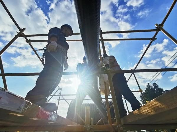 35千伏高溫超導電纜成功試拉現場 35千伏高溫超導電纜成功試拉現場